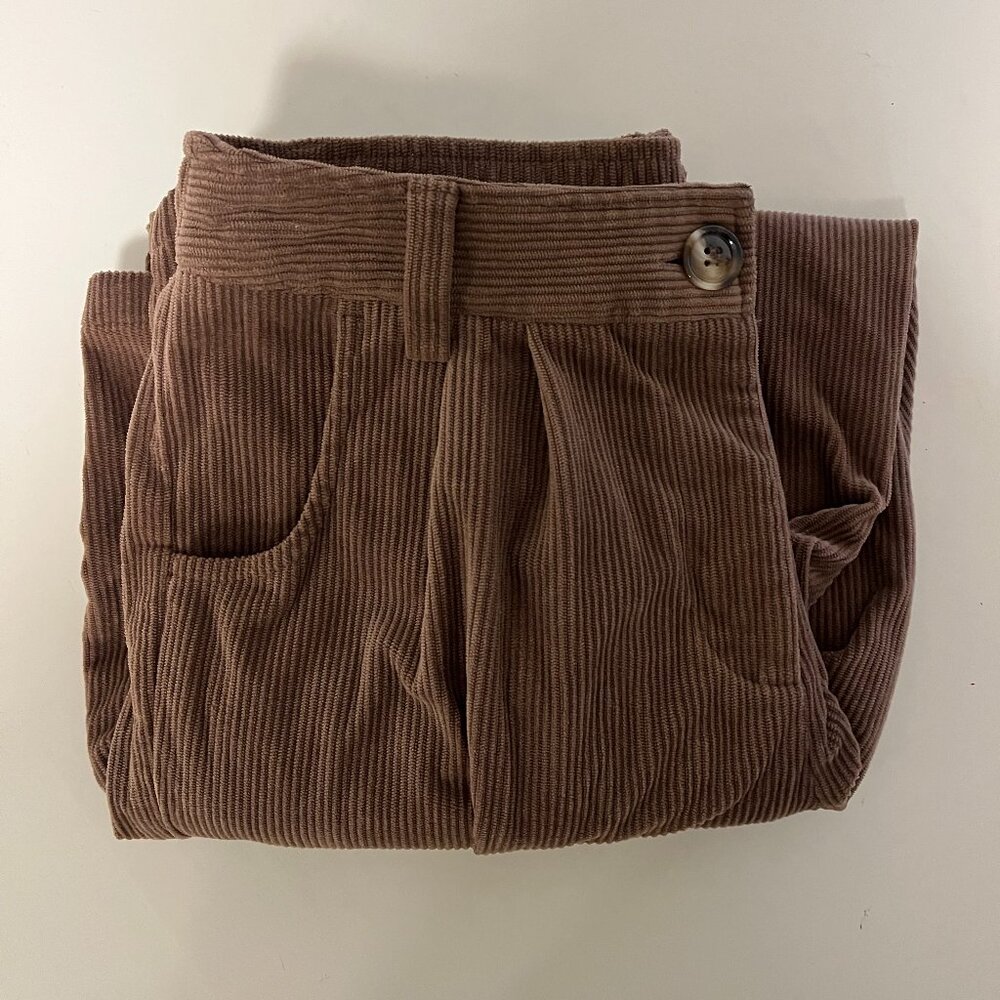 Brown Corduroy Pants | Size 8